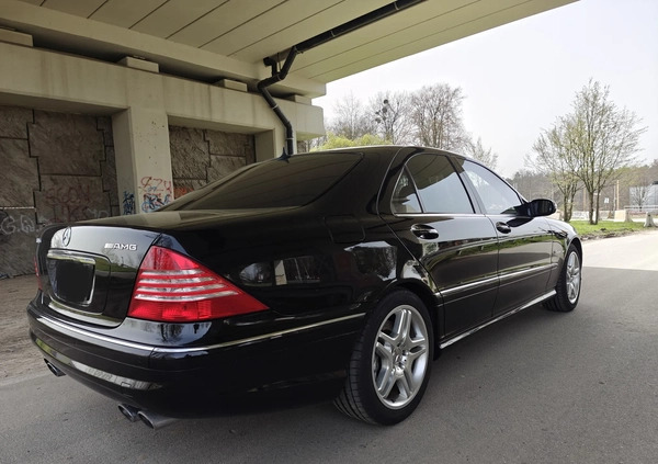 Mercedes-Benz Klasa S cena 150000 przebieg: 52950, rok produkcji 2002 z Mosina małe 497